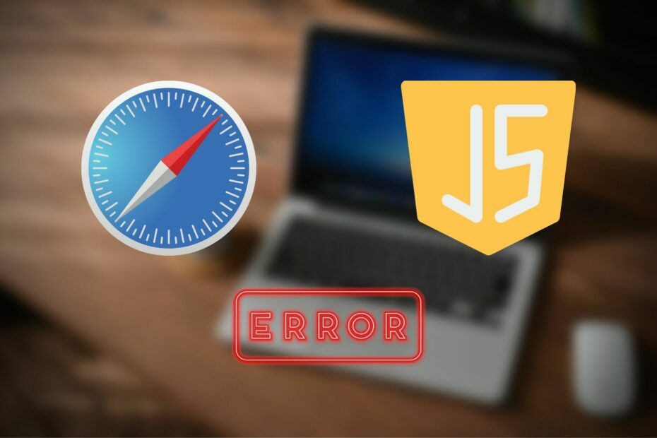 pataisyti „Javascript“, neveikiantį „Safari“.