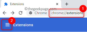 Chrome-laajennukset Min