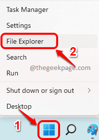 E 1 Paleiskite File Explorer optimizuotą