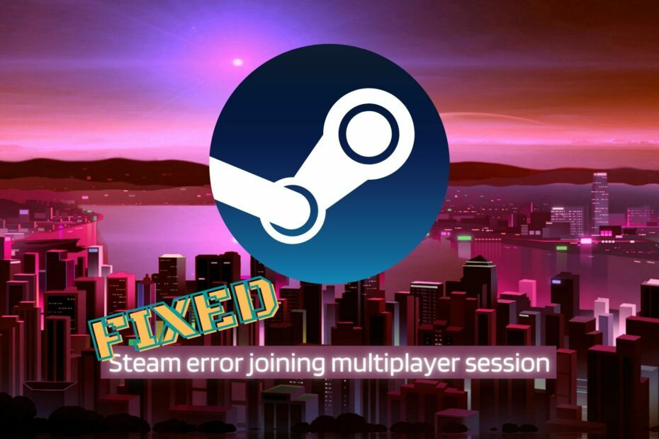 виправити помилку Steam при приєднанні до багатокористувацької сесії