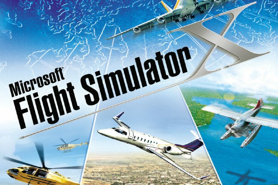 Versi Microsoft Flight Simulator X Steam