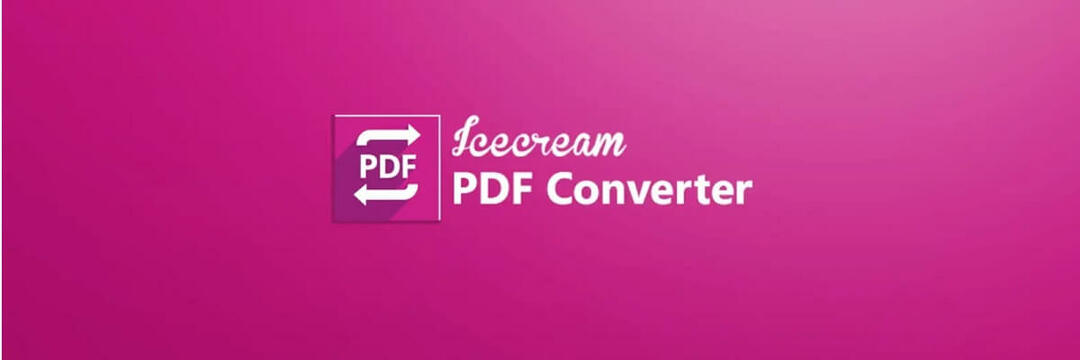 Eiscreme-PDF-Konverter