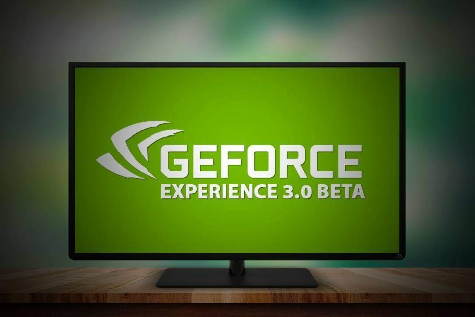GeForce अनुभव 3.0