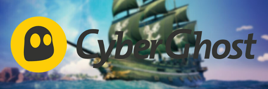 используйте CyberGhost VPN, чтобы исправить отставание Sea of ​​Thieves