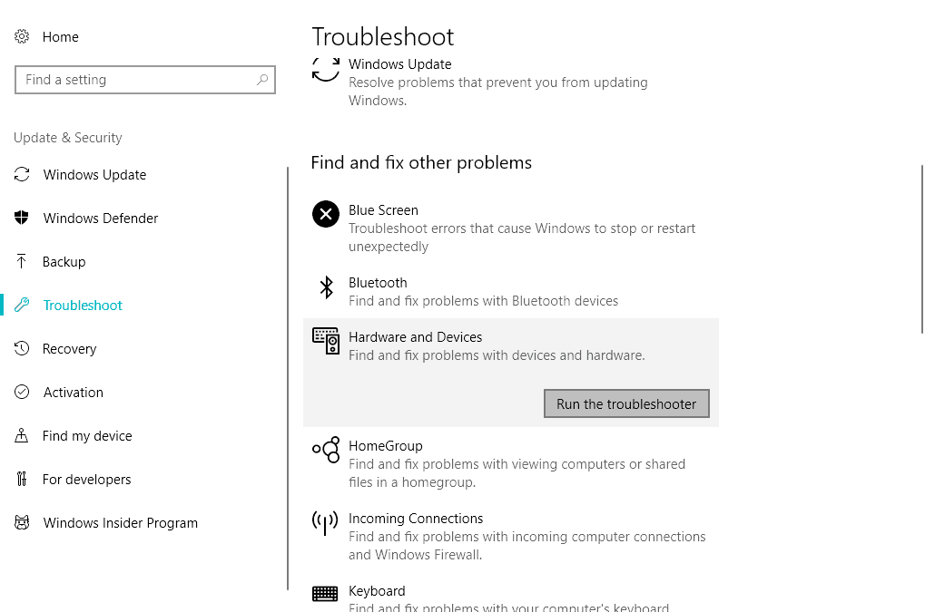 schermo di stampa non funziona Windows 10