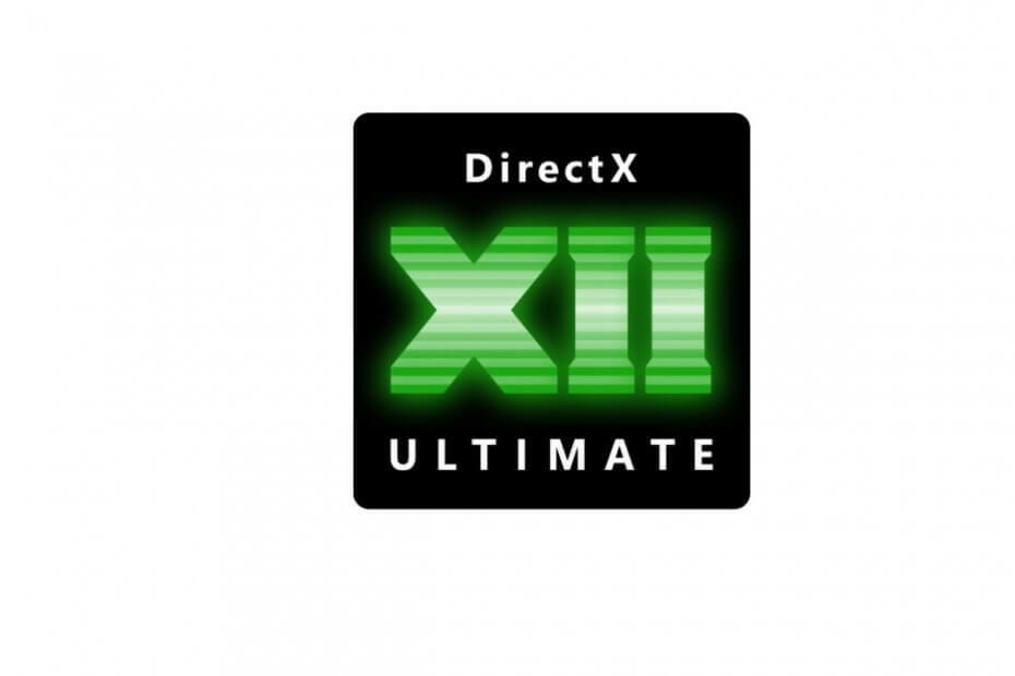 Uus DirectX 12 Ultimate draiver