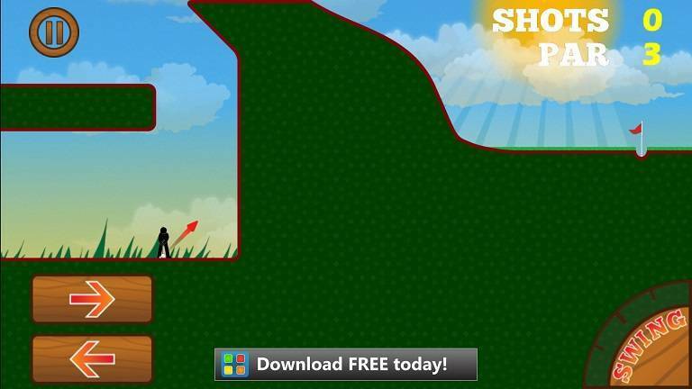 Windows 8, 10 აპლიკაციის შემოწმება: Super Golf Land