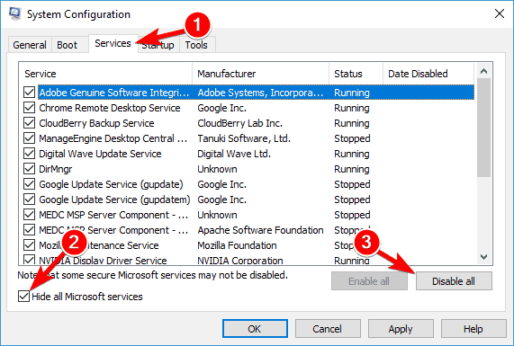 File Explorer fryser Windows 10