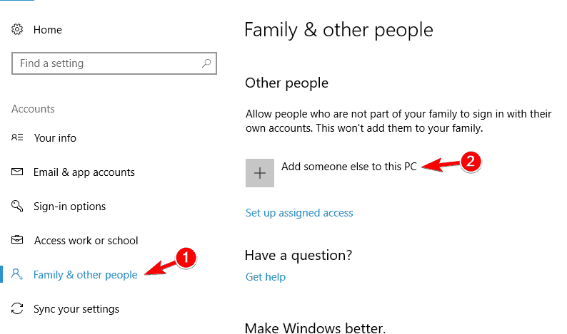 O Windows 10 Mail não está recebendo e-mails