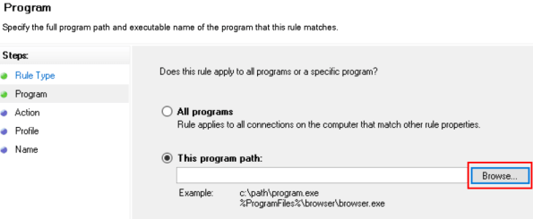 Obs. Windows Defender Rule Program Path Min.