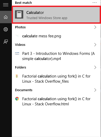 A Történelem funkció használata a Windows 10 kalkulátorban