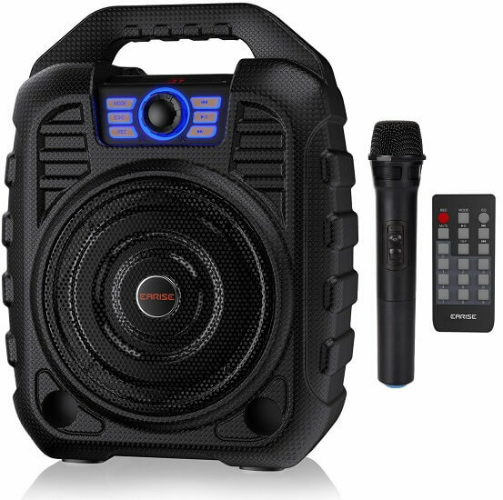 EARISE T26 najlepší mikrofón s karaoke strojom