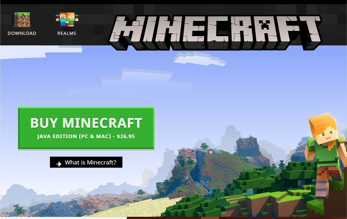 يتوفر تحديث لمشغل الخاص بك خطأ Minecraft