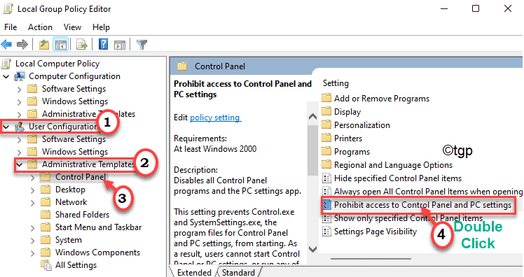 Como desativar o painel de controle e configurações no Windows 11