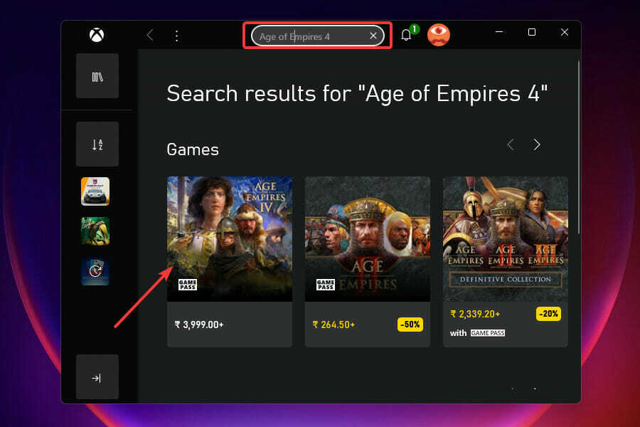 Suche nach Age of Empires 4