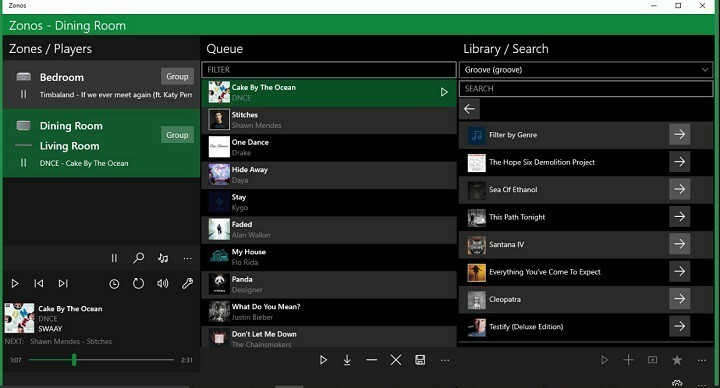 A nem hivatalos Sonos kliens Zonos a Windows 10 Store-ba lép