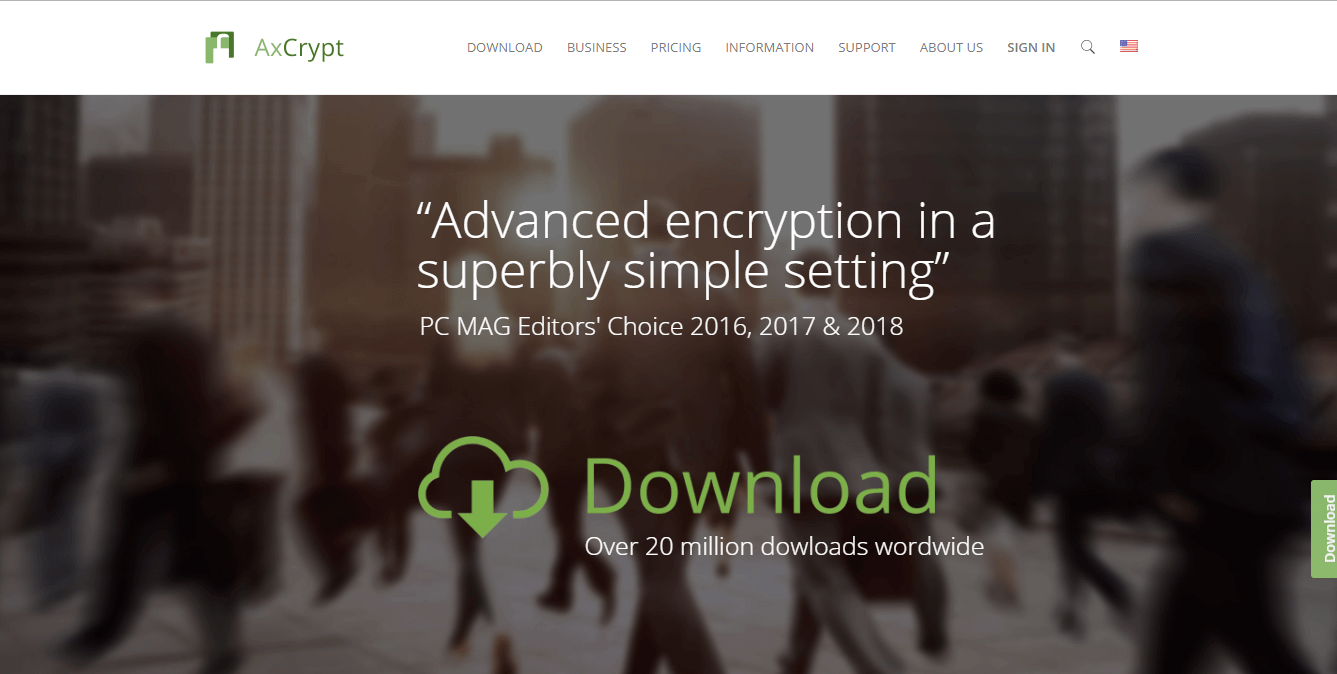 AxCrypt- Zmaga zasebnosti 7