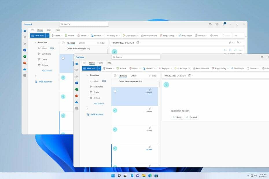 Come aprire più finestre di Outlook su Windows 11