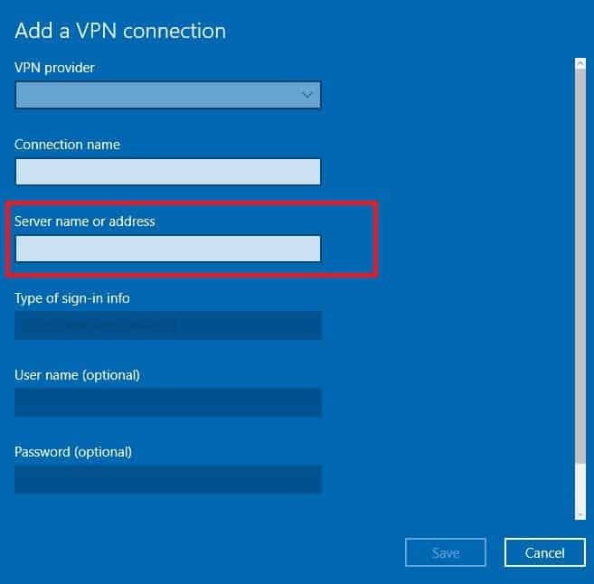 VPN nije kompatibilan sa sustavom Windows 10