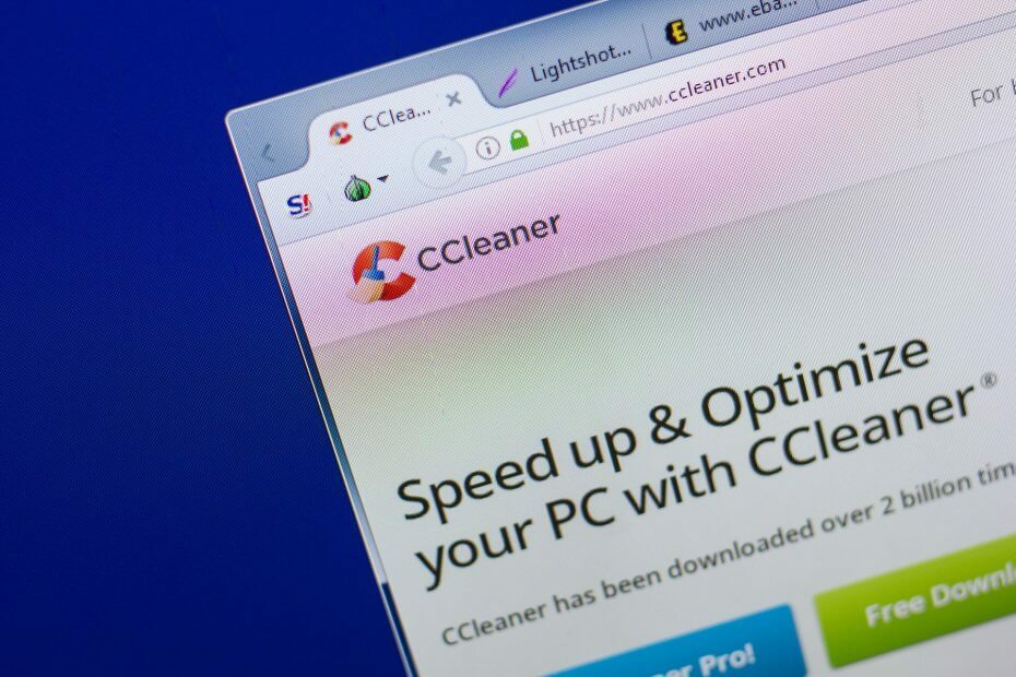kuinka korjata ccleaner Windows 10 -ongelmat