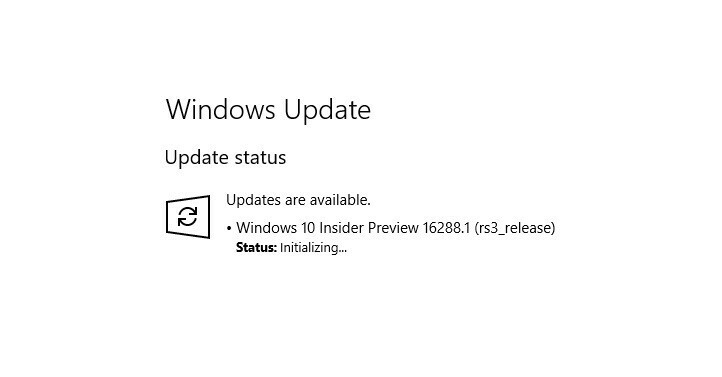Грешки в Windows 10 build 16288: Инсталирането е неуспешно, Edge замръзва и др