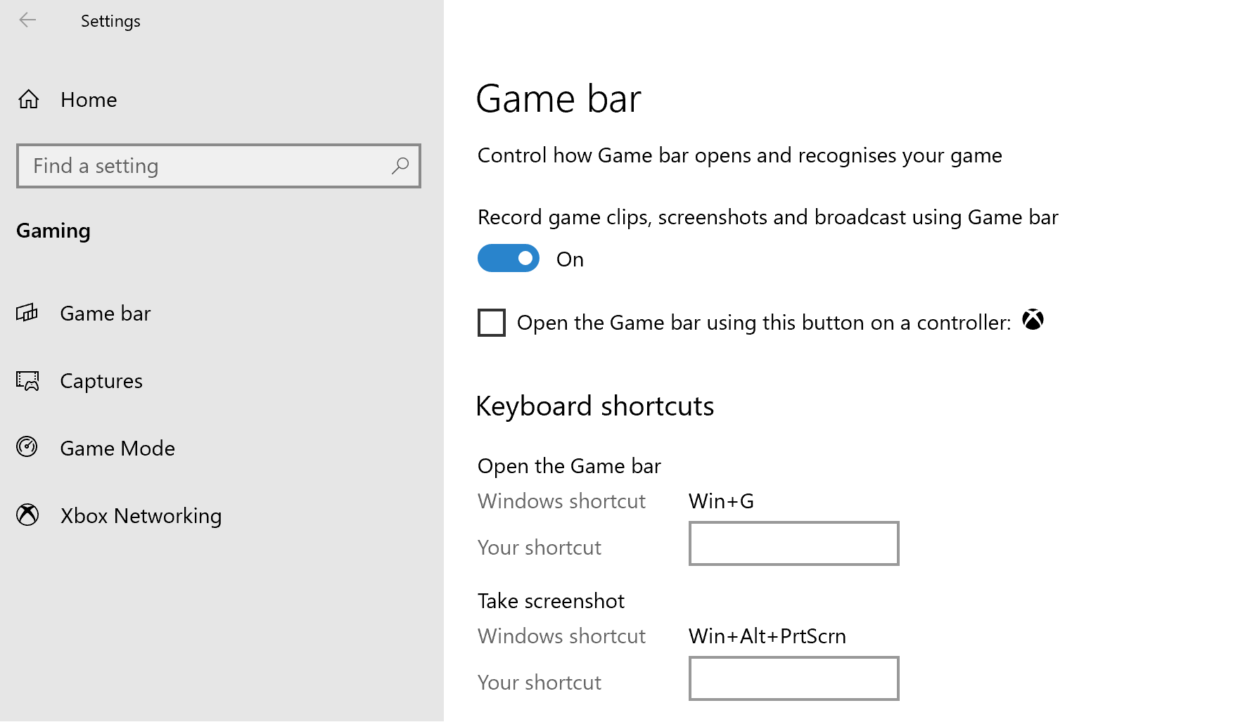 Aktivera sändningsalternativet i Windows 10 Game Bar för att sända via Mixer