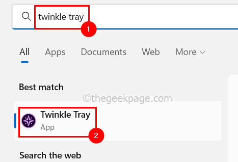 Відкрийте Twinkle Tray 11zon