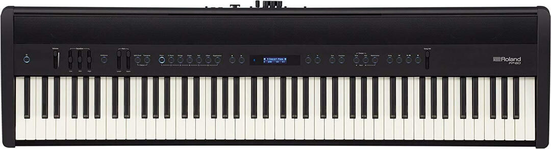 labākās digitālās klavieres Roland FP-60-BK
