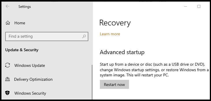 Windows gick inte att starta. En ny maskin- eller programvaruändring kan vara orsaken