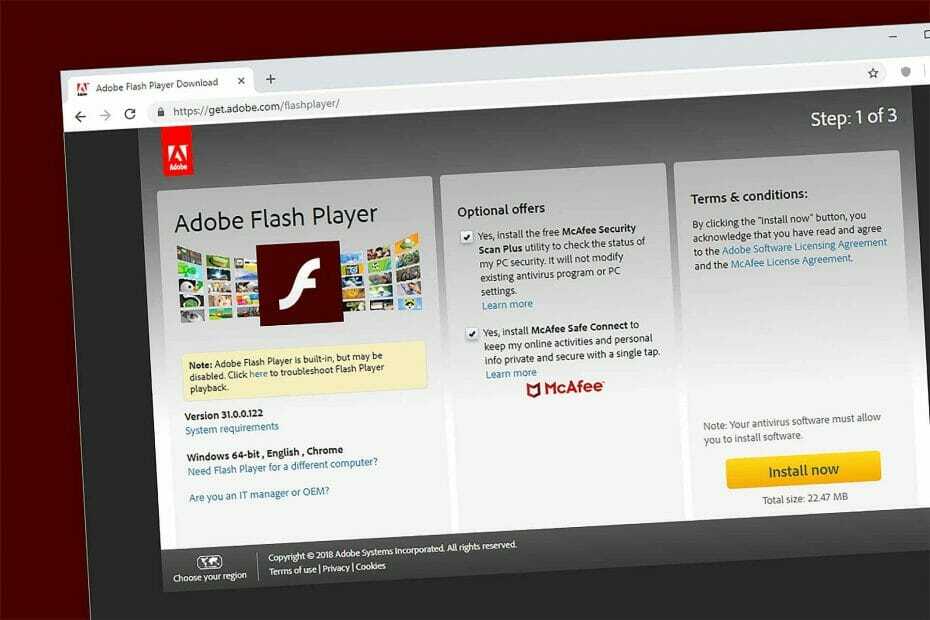Ako sa vyhnúť útokom škodlivého softvéru z falošných aktualizácií Adobe Flash