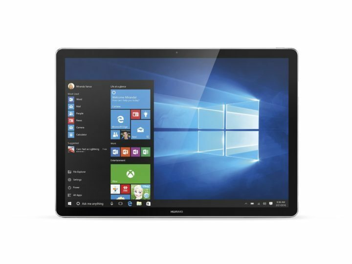 Tablette Huawei MateBook Windows 10 en vente sur Amazon, Microsoft Store et Newegg