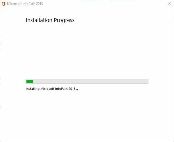 Microsoft-Infopath-Installation