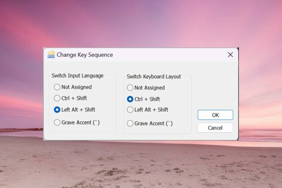 Qué hacer si Alt + Shift no cambia el idioma en Windows 11