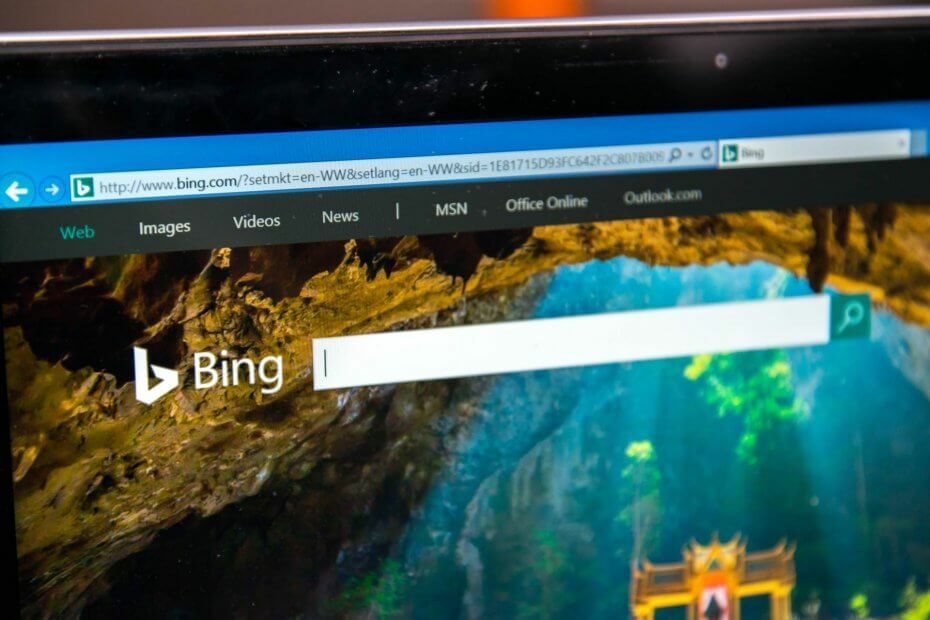 როგორ გადავიდეთ Bing– ზე თქვენს ბრაუზერში