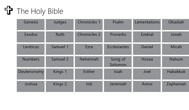 Bibel Windows 8 App