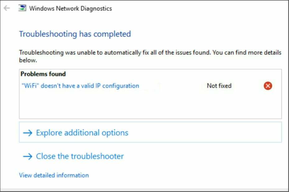 Oplossing: wifi heeft geen geldige IP-configuratie Windows 11
