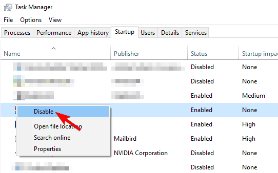 Windows 10 File Explorer henger