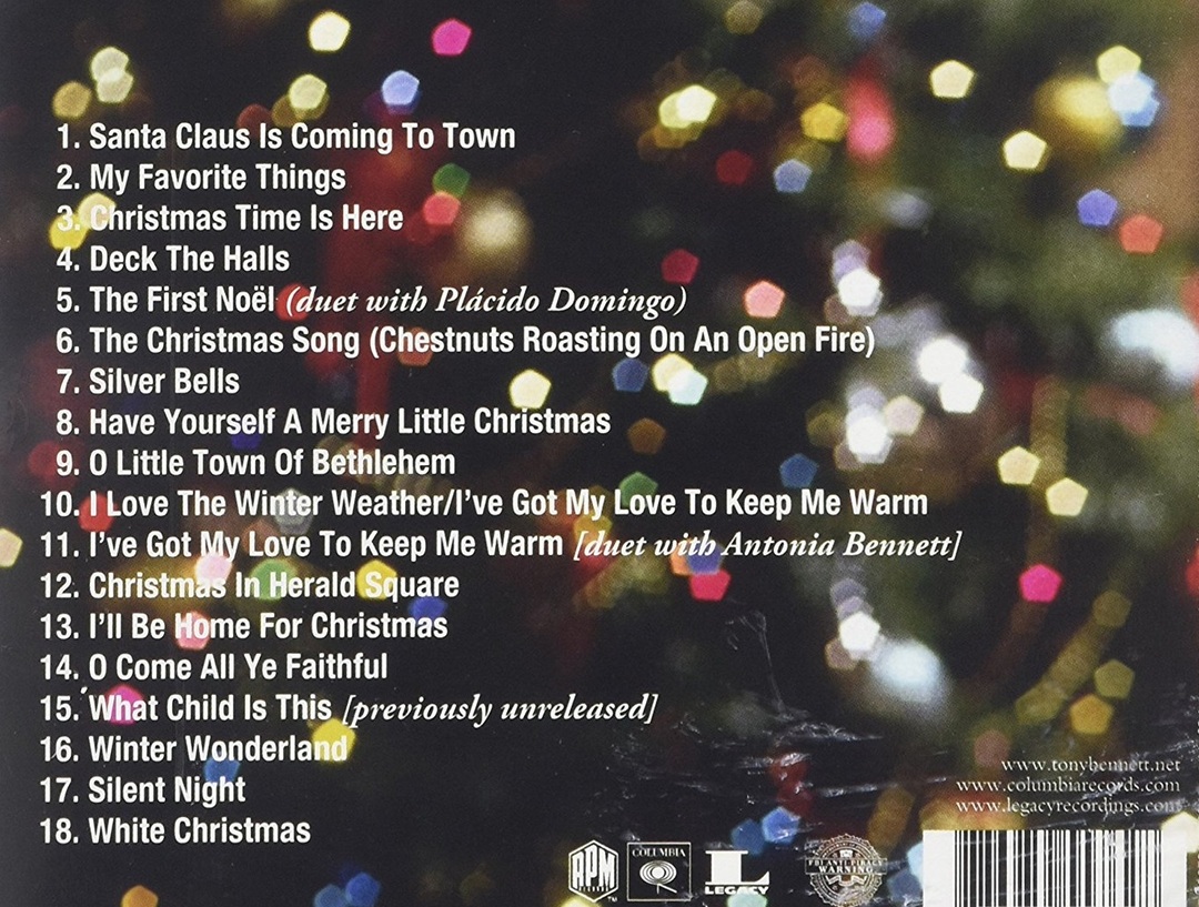 Класика-Різдво-Альбом-Тоні-Беннет
