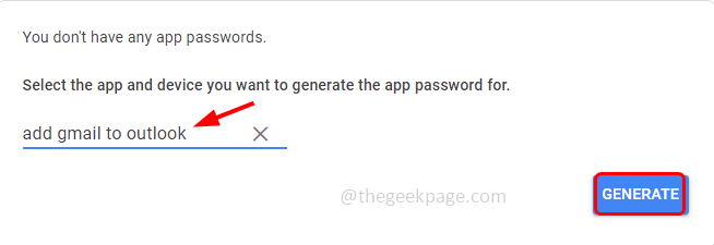 Genera password