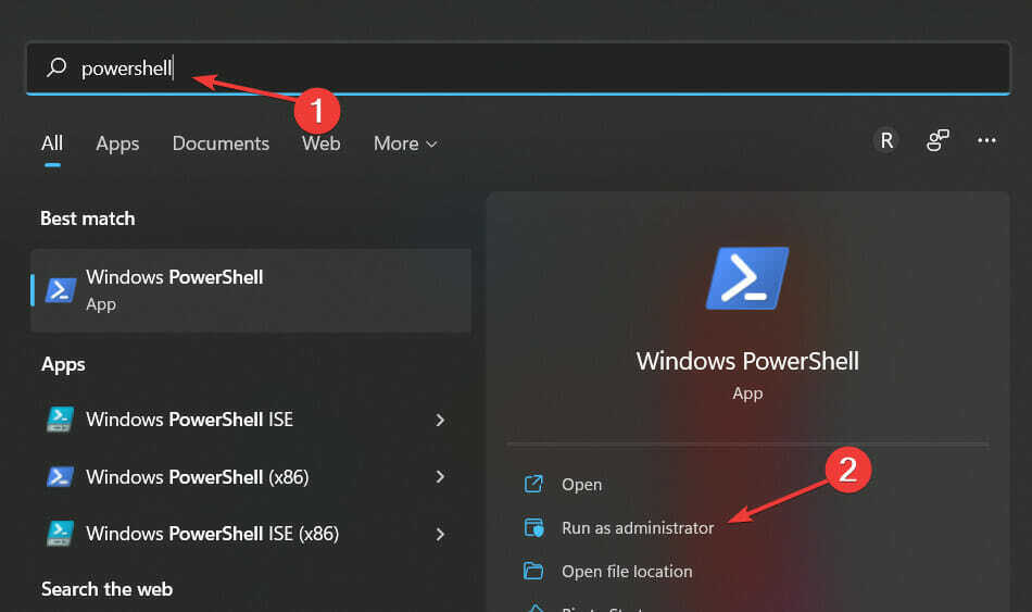 Powershell Windows 11:n langattoman näytön asennus epäonnistui