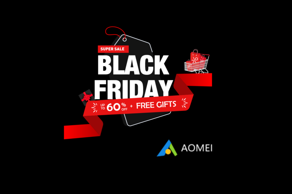 Black Friday: beste AOMEI-deals beschikbaar [gids 2021]