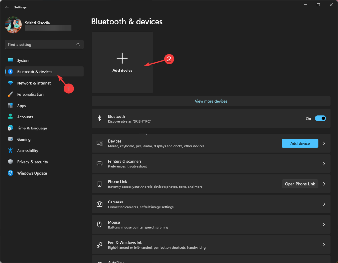 Ρυθμίσεις Bluetooth Κοινή χρήση αρχείων μέσω παραθύρων Bluetooth