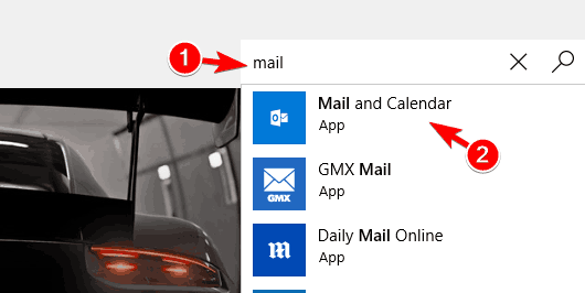 Correo electrónico de Windows 10 empfängt keine E-Mails