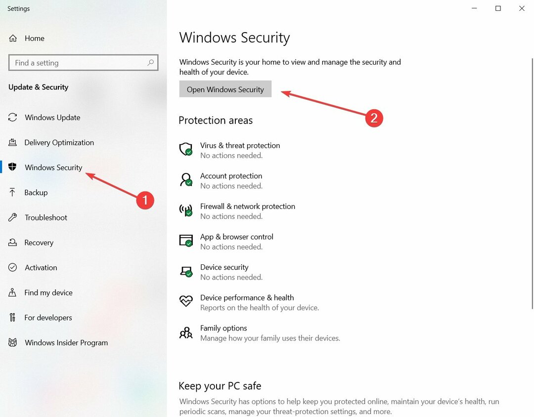 Windows 10'da Yürütülebilir Kötü Amaçlı Yazılımdan Koruma Hizmeti nasıl durdurulur