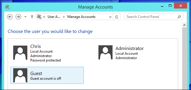 So löschen Sie Dateien aus einem Gastkonto in Windows 8.1 und Windows 10