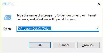 programdata run originclientがロードされていません