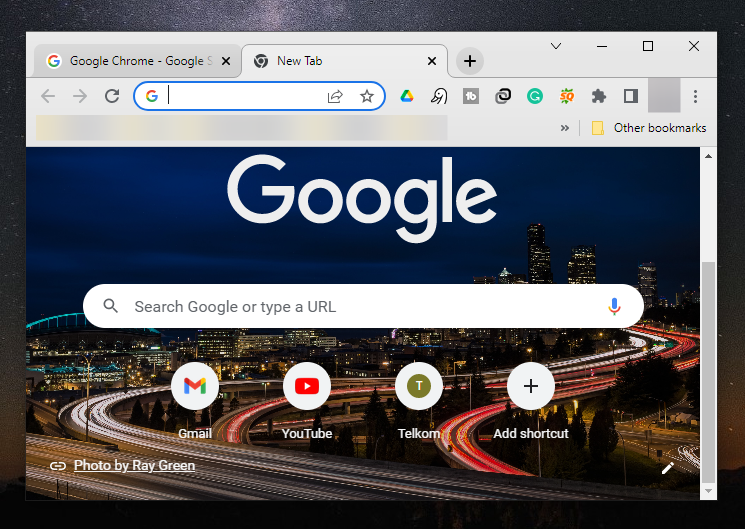 Chrome - suporte ao navegador de quadros-chave