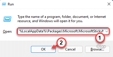 ملاحظات Microsoft اللاصقة ، حسنًا