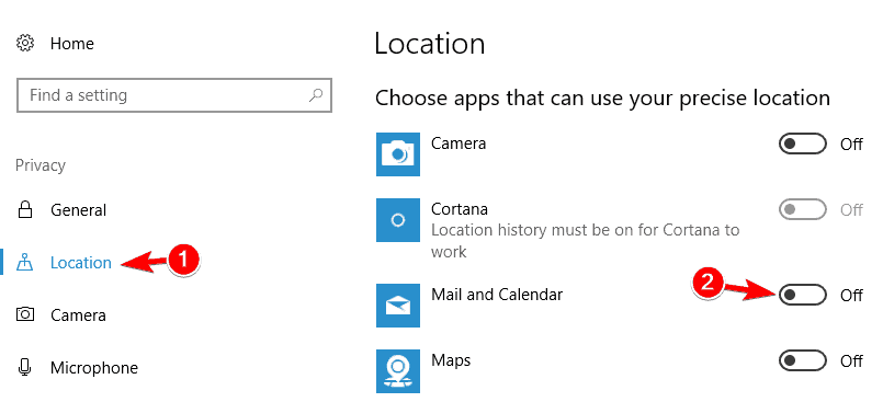 Windows 10에서 메일 앱이 작동하지 않음이 계속 멈춤