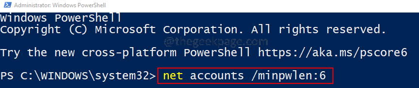 Як встановити мінімальну довжину пароля в Windows 11/10